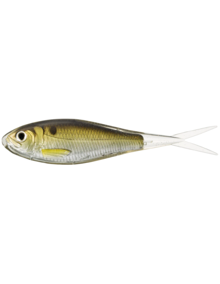 Shad Live Target Skip Shad Soft Jerkbait, Silver/Brown, 11cm, 4buc/plic