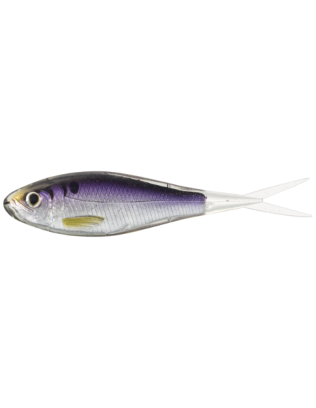 Shad Live Target Skip Shad Soft Jerkbait, Silver/Purple, 9cm, 4buc/plic Shad Live Target Skip Shad Soft Jerkbait, Silver/Purple, 9cm, 4buc/plic