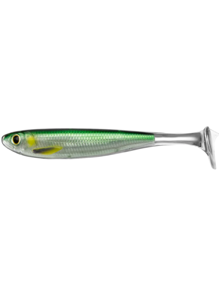 Shad Live Target Slow-Roll Mullet Paddle, Silver, 12.5cm, 4buc/plic Shad Live Target Slow-Roll Mullet Paddle, Silver, 12.5cm, 4buc/plic