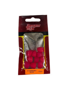 Porumb artificial Benzar Mix Instant Corn, Strawberry Squid Pink, 10buc/plic