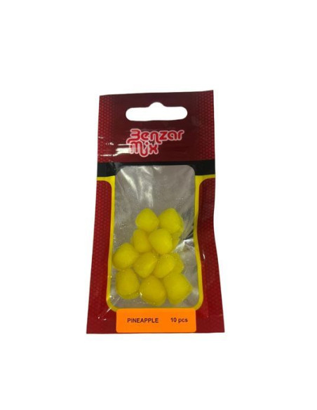 Porumb artificial Benzar Mix Instant Corn, Pineapple Fluo Yellow, 10buc/plic Porumb artificial Benzar Mix Instant Corn, Pineapple Fluo Yellow, 10buc/plic