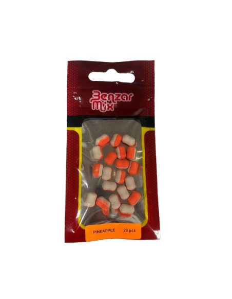 Wafters Benzar Mix Instant Dumbell, Pineapple, 8mm, 20buc/plic Wafters Benzar Mix Instant Dumbell, Pineapple, 8mm, 20buc/plic