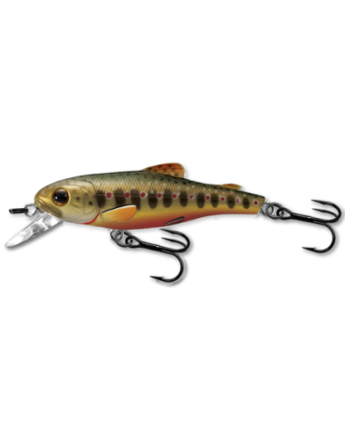 Vobler Live Target Trout Jerkbait, Brook Trout, 5cm, 3g