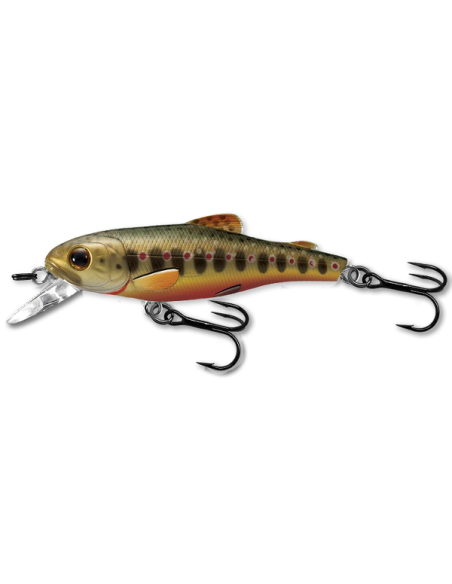 Vobler Live Target Trout Jerkbait, Brook Trout, 5cm, 3g Vobler Live Target Trout Jerkbait, Brook Trout, 5cm, 3g