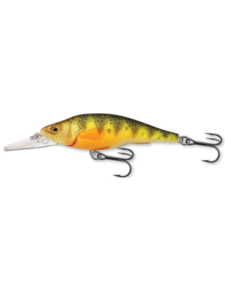 Vobler Live Target Yellow Perch Jerkbait, Medium, Florescent/Matte, 7.3cm, 11g Vobler Live Target Yellow Perch Jerkbait, Medium, Florescent/Matte, 7.3cm, 11g