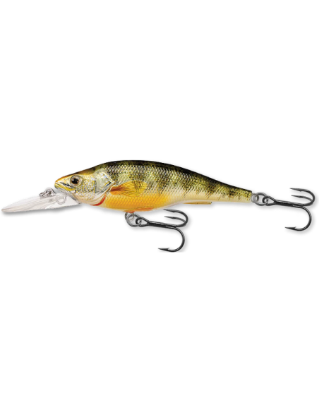 Vobler Live Target Yellow Perch Jerkbait, Medium, Metallic/Gloss, 7.3cm, 11g Vobler Live Target Yellow Perch Jerkbait, Medium, Metallic/Gloss, 7.3cm, 11g