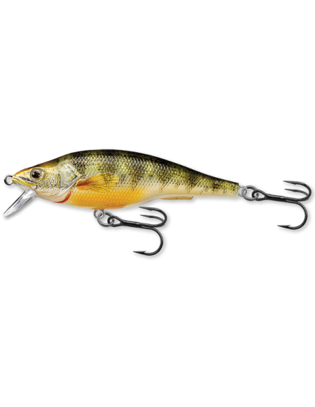 Vobler Live Target Yellow Perch Jerkbait, Shallow, Metallic/Gloss, 9.8cm, 16g Vobler Live Target Yellow Perch Jerkbait, Shallow, Metallic/Gloss, 9.8cm, 16g