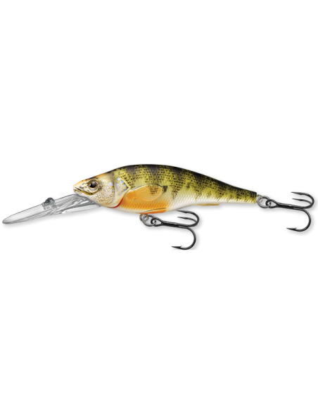 Vobler Live Target Yellow Perch Jerkbait, Natural/Matte, 9.8cm, 19g Vobler Live Target Yellow Perch Jerkbait, Natural/Matte, 9.8cm, 19g