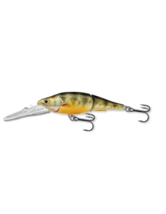 Vobler Live Target Yellow Perch Jointed D, Metallic/Gloss, 7.3cm, 11g