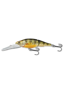 Vobler Live Target Yellow Perch Jointed D, Natural/Matte, 7.3cm, 11g