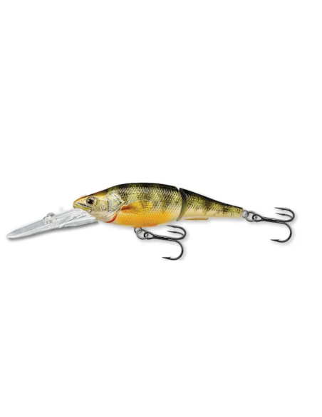 Vobler Live Target Yellow Perch Jointed D, Natural/Matte, 9.8cm, 16g Vobler Live Target Yellow Perch Jointed D, Natural/Matte, 9.8cm, 16g