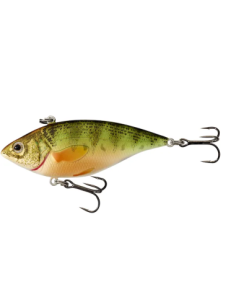 Vobler Live Target Yellow Perch Rattler, 100 Natural Matte, 5cm, 7g
