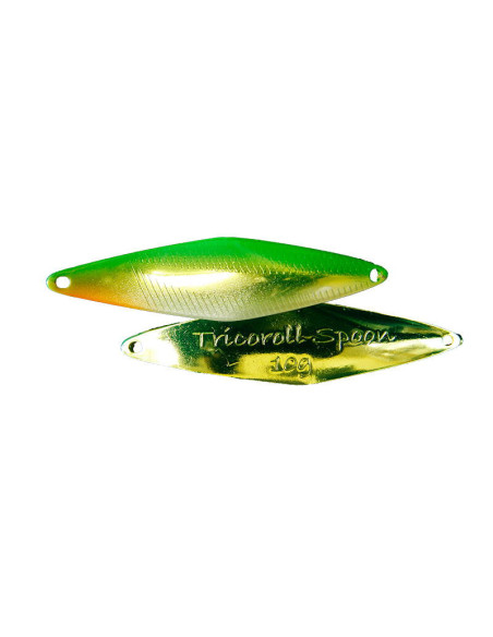 Lingurita Oscilanta Jackall Tricoroll, Flash Chartreuse, 7.4cm, 19g Lingurita Oscilanta Jackall Tricoroll, Flash Chartreuse, 7.4cm, 19g