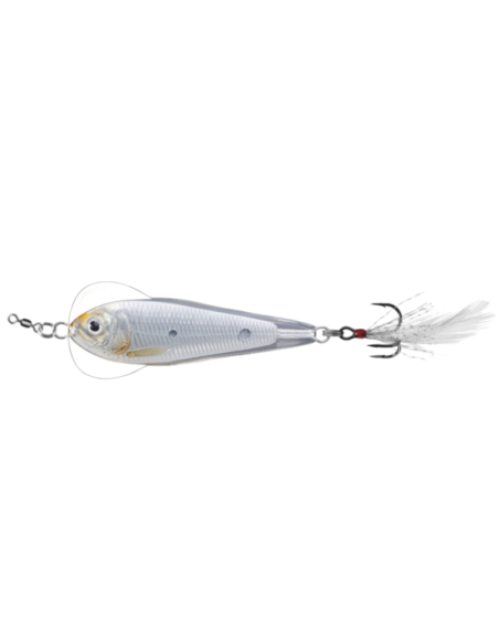 Lingura Oscilanta Live Target Flutter Sardine, Silver/Pearl, 5.5cm, 14g Lingura Oscilanta Live Target Flutter Sardine, Silver/Pearl, 5.5cm, 14g
