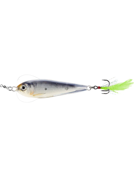 Lingurita Oscilanta Live Target Flutter Sardine, Glow/Black, 5cm, 11g Lingurita Oscilanta Live Target Flutter Sardine, Glow/Black, 5cm, 11g