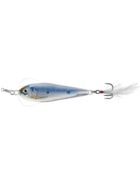 Lingurita Oscilanta Live Target Flutter Sardine, Silver/Blue, 6.5cm, 21g Lingurita Oscilanta Live Target Flutter Sardine, Silver/Blue, 6.5cm, 21g