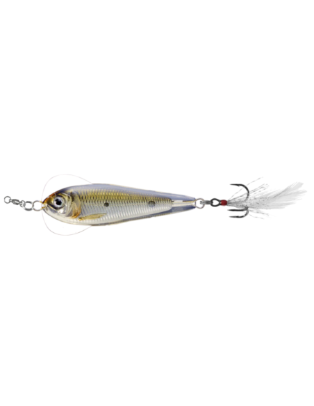 Lingurita Oscilanta Live Target Flutter Sardine, Silver/Bronze, 6.5cm, 21g Lingurita Oscilanta Live Target Flutter Sardine, Silver/Bronze, 6.5cm, 21g