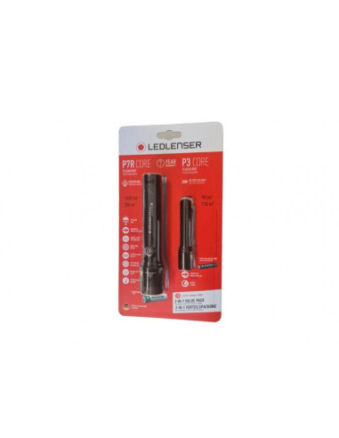 Set Lanterna Led Lenser P7R Core + P3 Core