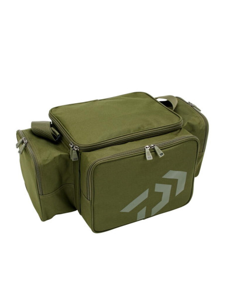 Geanta Daiwa Black Widow Compact Tackle Bag, 52x30x24cm Geanta Daiwa Black Widow Compact Tackle Bag, 52x30x24cm