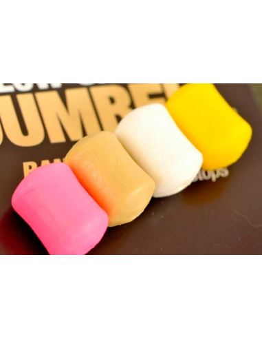 Pelete Flotante Korda Slow-Sinking Dumbell + Free Hair Stops, 8mm, I.B. Flavour (Galben), 10buc/plic