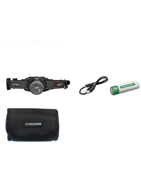 Lanterna de Cap Led Lenser H8R, 600 Lumeni+Acumulator+USB Lanterna de Cap Led Lenser H8R, 600 Lumeni+Acumulator+USB