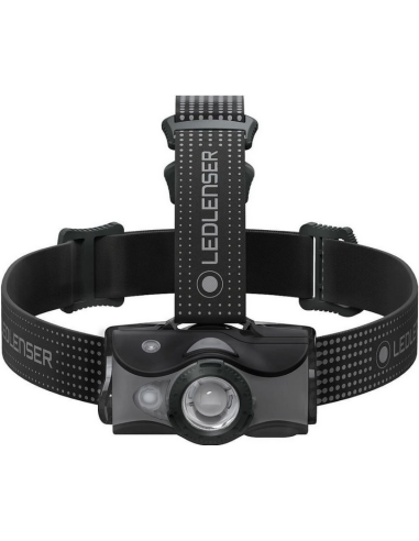 Lanterna de Cap Reincarcabila Ledlenser MH7 Grey, 600 Lumeni, Li-Ion + Cablu USB