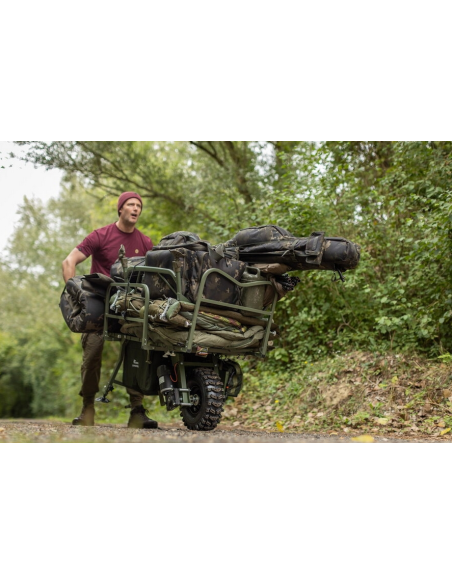 Husa Korda Compac Camo, 3 Lansete + 3 Mulinete, 3.90m