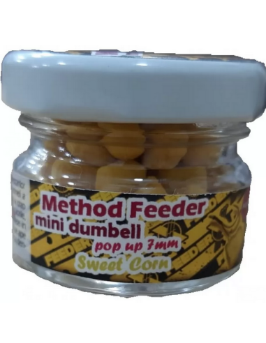 Dumbell FeederX Metod Feeder Mini, Sweet Corn, 7mm, 60buc