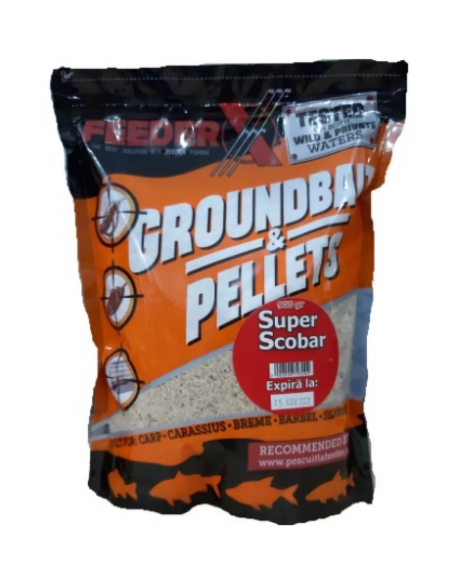 Nada FeederX, Super Scobar, Natural, 900g