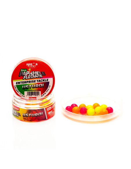 Papanele Flotante Enterprise Tackle, Usturoi, 8mm, 12buc Papanele Flotante Enterprise Tackle, Usturoi, 8mm, 12buc
