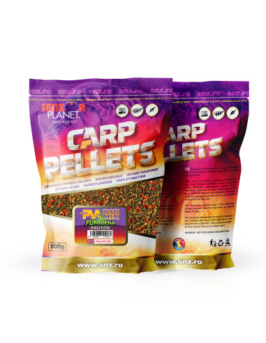 Mix Pelete Saculet PVA Senzor Planet Bag Mix Fumigena, Fruttis, 800g