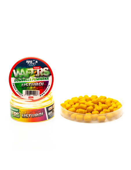 Wafters Senzor Planet Dumbells Fumigena, Usturoi, 6mm, 15g Wafters Senzor Planet Dumbells Fumigena, Usturoi, 6mm, 15g