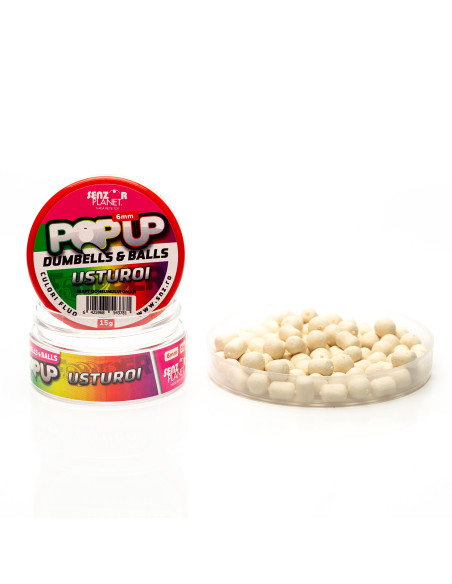 Pop-up Senzor Planet Dumbells & Balls, Usturoi, 6mm, 15g