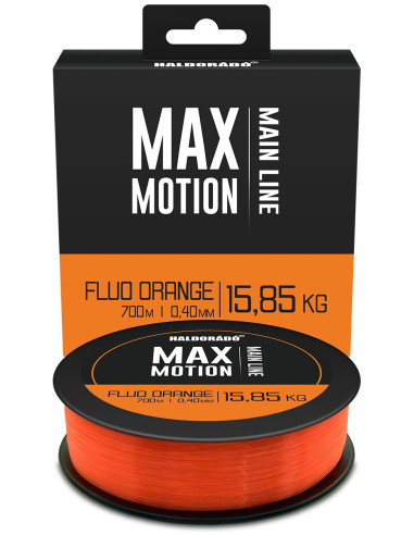 Fir Monofilament Haldorado Max Motion Fluo Orange, 700-900m