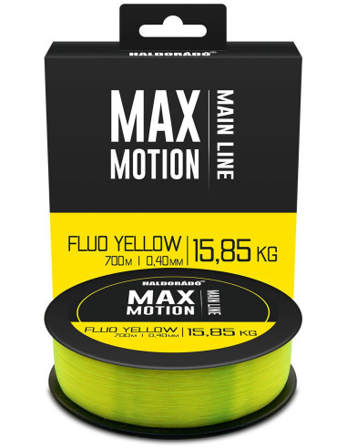 Fir Monofilament Haldorado Max Motion Fluo Yellow, 700-900m