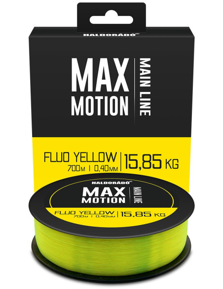 Fir Monofilament Haldorado Max Motion Fluo Yellow, 700-900m