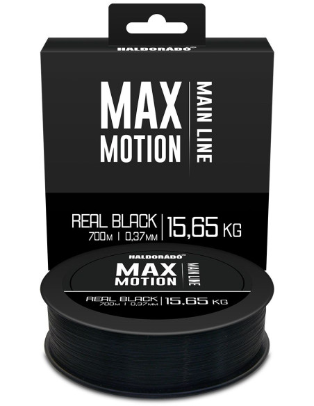Fir Monofilament Haldorado Max Motion Real Black, 700-900m