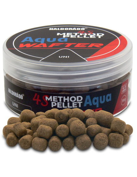 Pelete Haldorado 4S Method Pellet Aqua Wafter, Uni, 6-8mm, 30g Pelete Haldorado 4S Method Pellet Aqua Wafter, Uni, 6-8mm, 30g