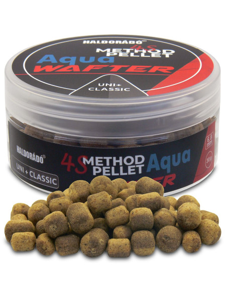 Pelete Haldorado 4S Method Pellet Aqua Wafter, Uni + Classic, 6-8mm, 30g Pelete Haldorado 4S Method Pellet Aqua Wafter, Uni + Classic, 6-8mm, 30g