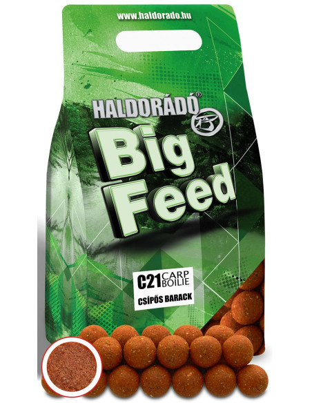 Boilies Haldorado Big Feed C21 Carp Boilie, Piersici Picante, 21mm, 2kg Boilies Haldorado Big Feed C21 Carp Boilie, Piersici Picante, 21mm, 2kg