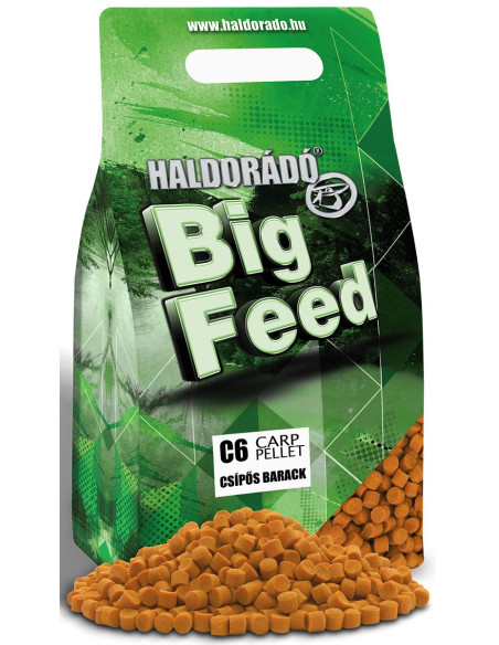 Pelete Haldorado Big Feed C6 Pellet, Piersici Picante, 6mm, 2kg Pelete Haldorado Big Feed C6 Pellet, Piersici Picante, 6mm, 2kg