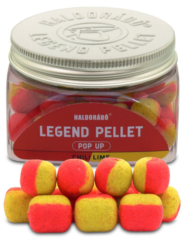 Pop Up Haldorado Legend Pellet Pop Up, Chili Lime, 12-16mm, 50gr