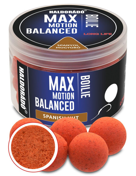 Boilies Haldorado Max Motion Boilie Balanced, Alune Spaniole, 20mm, 70g Boilies Haldorado Max Motion Boilie Balanced, Alune Spaniole, 20mm, 70g