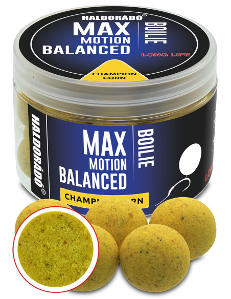 Boilies Haldorado Max Motion Boilie Balanced, Champion Corn, 20mm, 70g Boilies Haldorado Max Motion Boilie Balanced, Champion Corn, 20mm, 70g