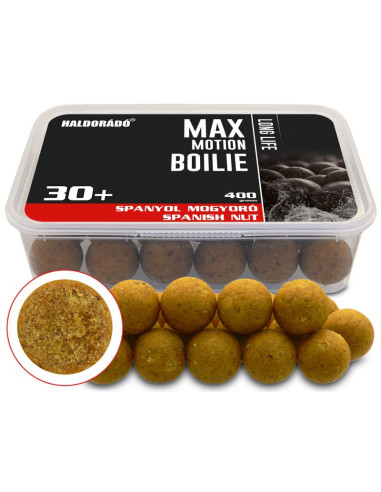 Boilies Haldorado Max Motion Boilie Long Life, Alune Spaniole, 30+ mm, 400g