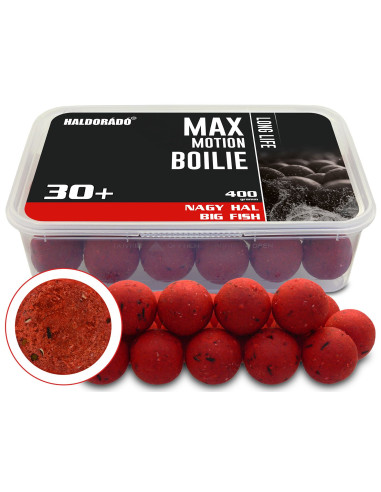 Boilies Haldorado Max Motion Boilie Long Life, Big Fish, 30+ mm, 400g