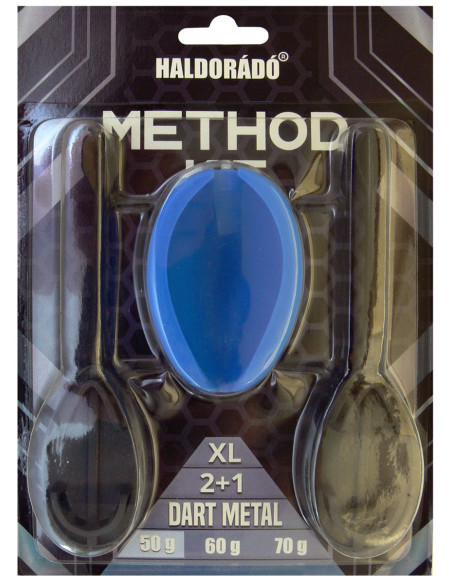 Momitor Method Haldorado Dart Metal XL + 1 Matrita, 2 buc/set Momitor Method Haldorado Dart Metal XL + 1 Matrita, 2 buc/set