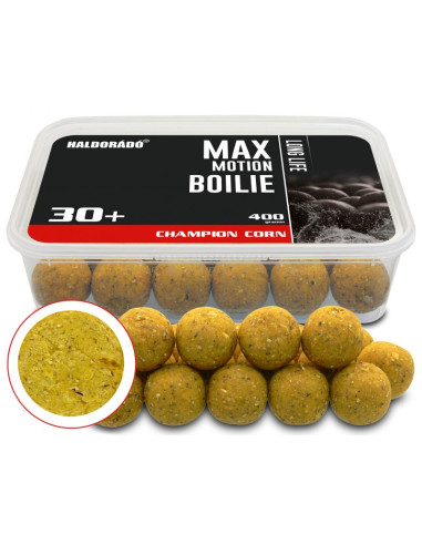 Boilies Haldorado Max Motion Boilie Long Life, Champion Corn, 30+ mm, 400g