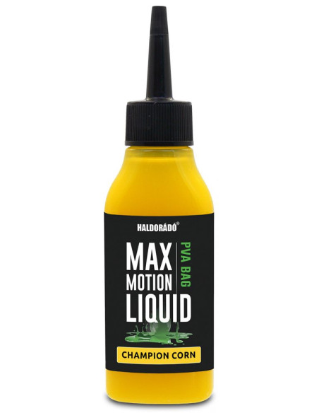 Aditiv Lichid Atractant Haldorado Max Motion PVA Bag Liquid, Champion Corn, 100ml