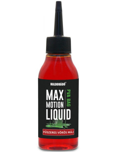 Aditiv Lichid Atractant Haldorado Max Motion PVA Bag Liquid, Ficat Rosu Condimentat, 100ml